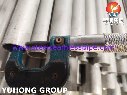 ASTM A789 ASMESA789 SUPER DUPLEX SEAMLESS TUBE MATERIAL aus Stahl S31803, S32205, S32750, S32760, S31254 für den Wärmetauscher