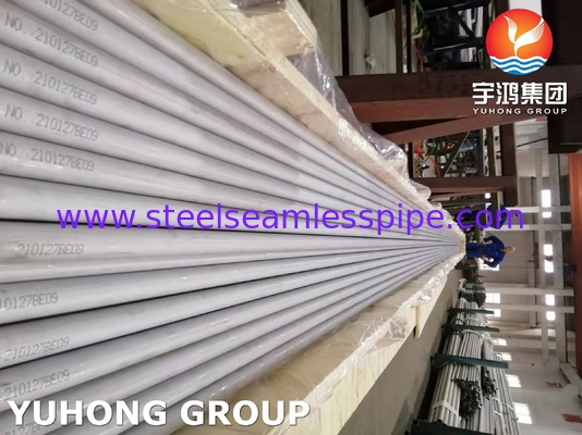 ASTM A789 ASMESA789 SUPER DUPLEX SEAMLESS TUBE MATERIAL aus Stahl S31803, S32205, S32750, S32760, S31254 für den Wärmetauscher
