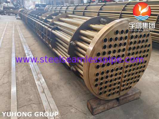 SB111 C70600 Seamless Tube Bundle aus Kupferlegierung für den Wärmetauscher NACE MR0175