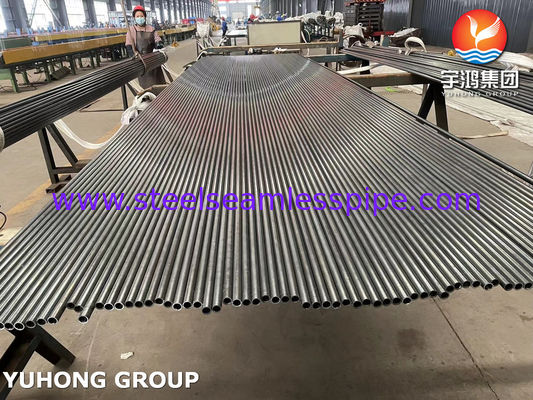 Edelstahl nahtloses Rohr A268 405 TP409 TP410 TP430 TP439 Blank geglüht Wärmetauscher Heizung Anwendung