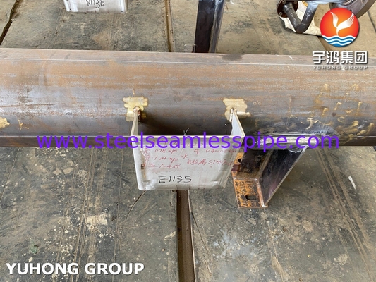 Schalen- und Rohrwärmetauscher mit SS31803-Röhren SA-106 Klasse B Schalen ASME Abschnitt VIII