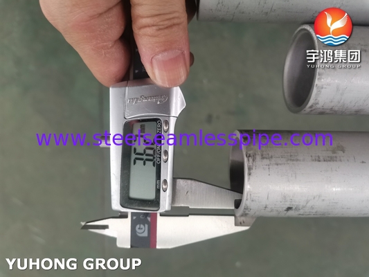 N08811 Legierung 800H Äquivalente Rohre ASTM B407 Nahtlose Rohre für die Petrochemie