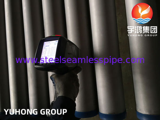 ASTM A312 TP347H nahtlose Rohre aus Edelstahl für die Hochtemperaturindustrie