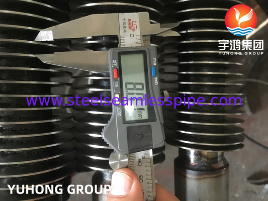ASME SA213 T12 HFW Rippenrohr für thermische Systeme