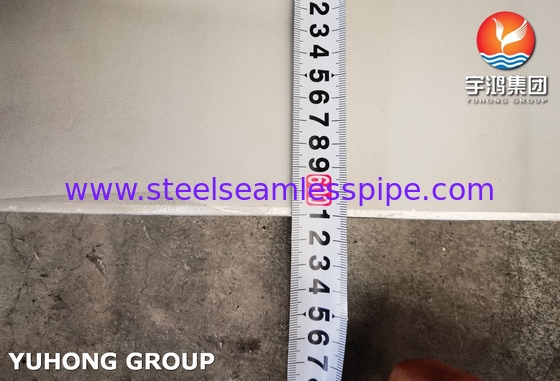 ASTM A358 / ASME SA358 TP316L Schweißrohr aus Edelstahl, eingelegt und gegrillt für chemische Ölgasen