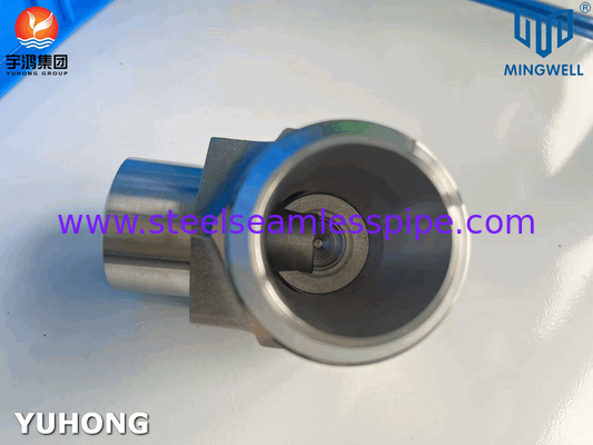 316L Hydraulischer Edelstahl-Einbau 90° Ellenbogen