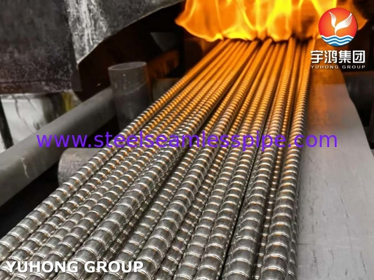 ASME SA312 / ASTM A312 TP310S Wellflächenrohr für Wärmetauscher