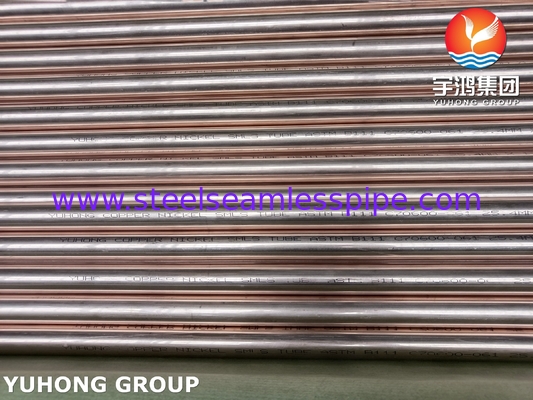 ASME SB111 / ASTM B111 C70600 O61 nahtlose Rohre aus Kupferlegierung