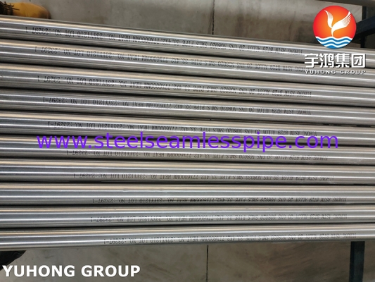 ASME SB729 UNS N08020 Nahtloser Rohr aus Nickellegierung für Phosphorsäure-Averdampfer
