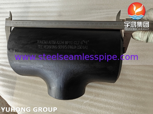 ASTM A234 WP11 CL2 Stahlfittings aus legiertem Stahl, stumpfgeschweißt, für die chemische Industrie B16.9