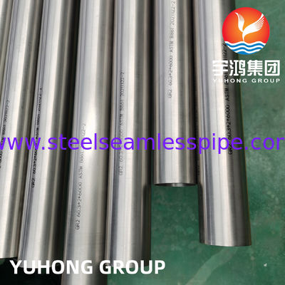 Astm B861 Gr.2 Titanium Alloy Seamless Pipe For Marine Industry