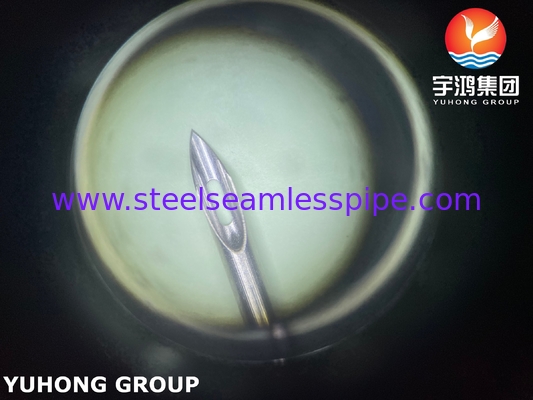ISO9626 SUS304 Medical Stainless Steel Back Eye AV Fistula Needle Tube For Hemodialysis