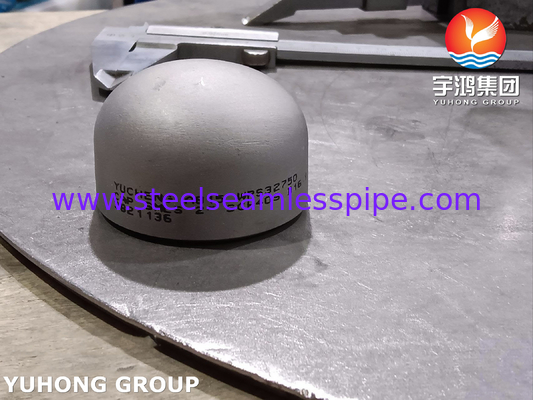 ASTM A815 UNS S32750 Edelstahl-Kappenformstücke für Hochdruck