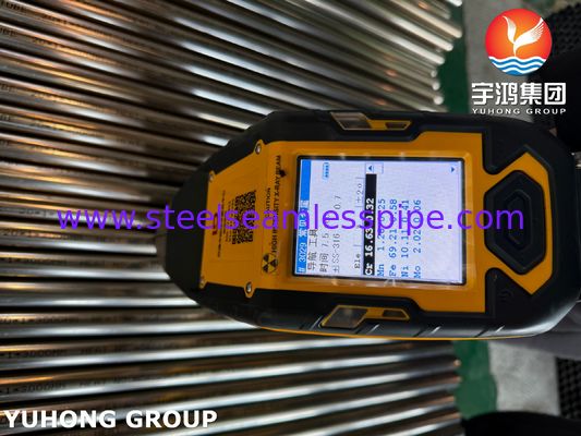 ASTM A249 TP316L Schweißrohr aus Edelstahl