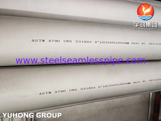 ASTM A790 / ASME SA790 S31803 Duplex-Edelstahlrohr