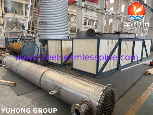 BV Inspektioniert SA182 F11 GR.2 Rohrblatt und Rohrwärmetauscher TEMA R Typ für eine optimale Wärmeübertragung