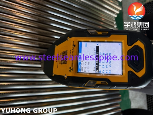 ASTM A249 TP316L Schweißröhrchen, Wärmetauscher und Kesselrohre