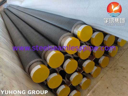 ASTM A376 TP347H Festkörper Spiral Hochfrequenzschweißrohr HFW Fin Tube mit 11Cr