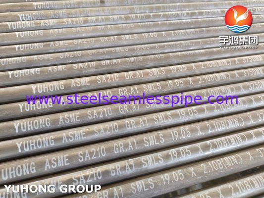 ASTM A210 Gr. A1 Nahtlose Rohre aus mittelgekohltem Stahl für Kessel (Mindestwandstärke)
