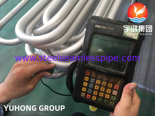 ASTM B444 Legierungen 625 U-Bogen Rohre Sondergrößen für Kondensatoren Offshore Öl- und Gas-Systeme