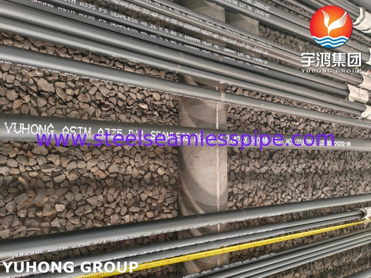 A335 P11 Seamless Pipe aus ferritischer Stahllegierung, warm bearbeitet und gut schweißbar, für Dampfleitungen und Kessel