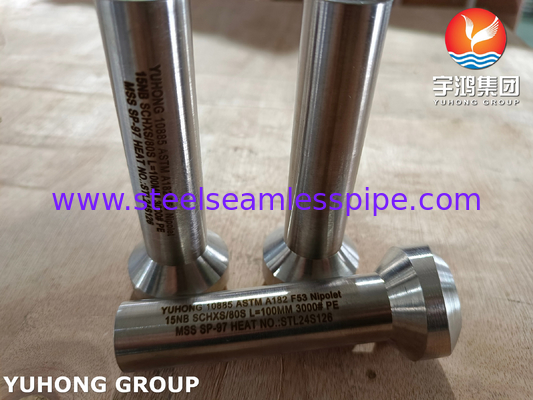 ASTM A182 F53 Super-Duplex-Stahl 2507 Nipolet-Fit MSS SP-97