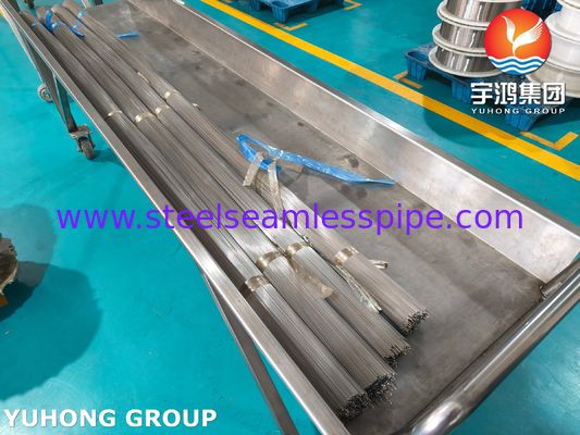 ISO 9626 SUS304 Geschweißtes Kapillarrohr aus medizinischem Edelstahl für Einwegkatheter