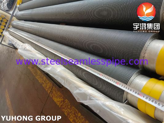ASTM A376 TP347H Vollrohr-Lamellenrohr für Wärmeübertrager und Kessel