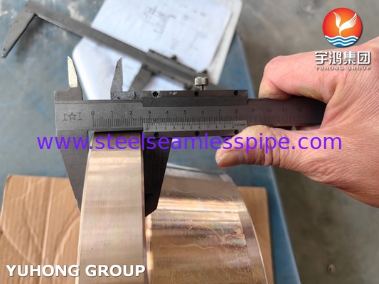 ASTM B283 C70620 Kupfer-Nickel-Legierungsflansch für die chemische Industrie