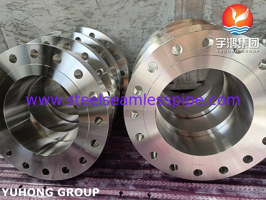 1/2" bis 24" ASTM A182 F51 WNRF Flansche Klasse 150-2500 Korrosionsbeständiger Duplex-Stahl