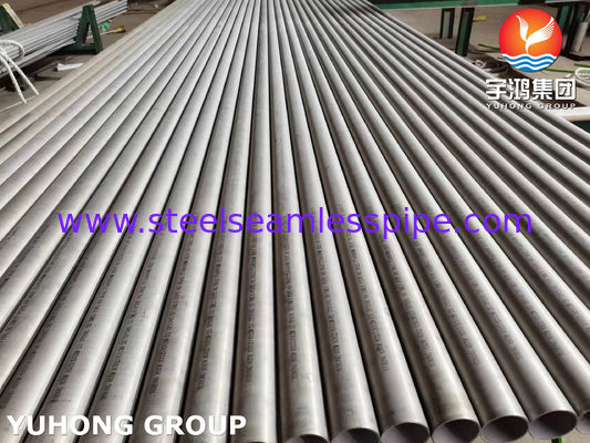 ASTM A312 TP316L Nahtlose Rohre aus Edelstahl mit Wirbelstrom Hydrostatische und Ultraschallprüfung für petrochemische Anwendungen