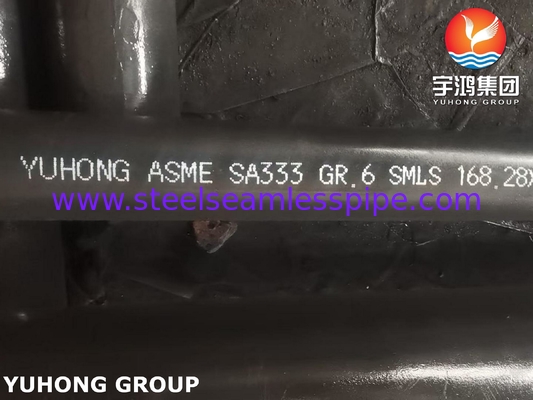 ASTM A333 Gr.6 Nahtloses Legierungsrohr für große industrielle Kühlsysteme