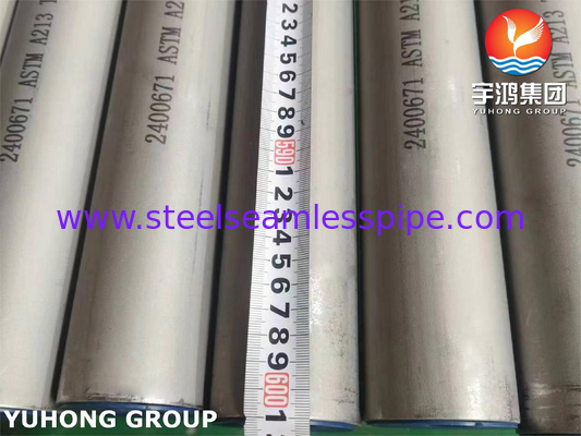 ASTM A213 TP347 Edelstahlrohr nahtlos UNS S34700 Wärmetauscherrohr