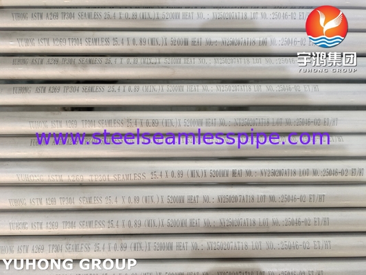 ASTM A269 TP304 Edelstahl-Instrumentierungsrohr Lieferant