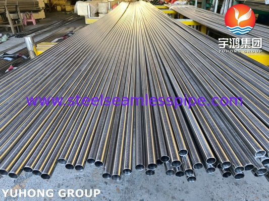 ASTM A213 TP321H S32109 Edelstahl Wärmetauscherrohr blank geglüht
