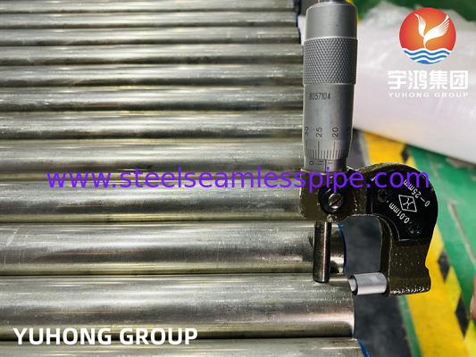 ASTM B167 UNS N06600 Nahtloses Nickellegierungsrohr Inconel 600 Wärmetauscherrohr