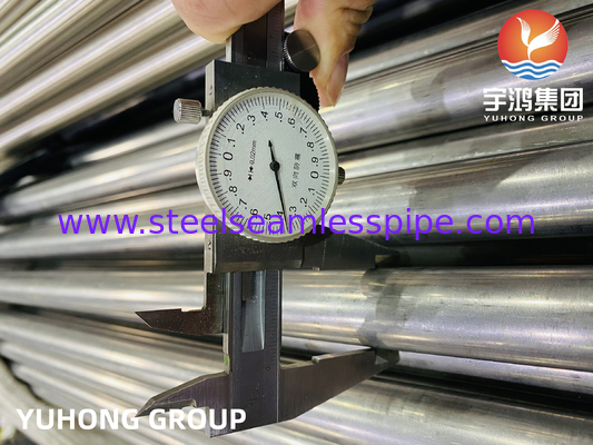 ASTM B167 UNS N06600 Nahtloses Nickellegierungsrohr Inconel 600 Wärmetauscherrohr