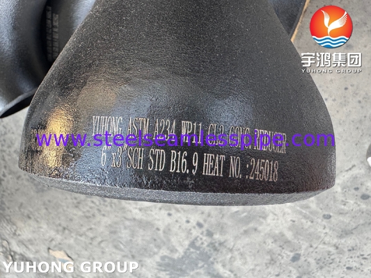 ASTM A234 WP11 CL2 Stahlfittings aus legiertem Stahl, stumpfgeschweißt, für die chemische Industrie B16.9