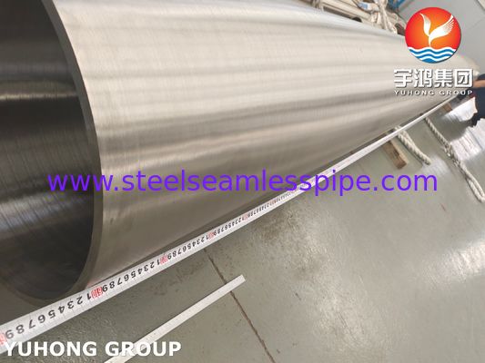 ASME SB163 N04400 Monel 400 Nickellegierung Kondensator- und Wärmetauscherrohr