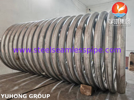 ASTM A269 TP304 / 304L Edelstahl Heiz- und Kühlspule, Spulenröhren