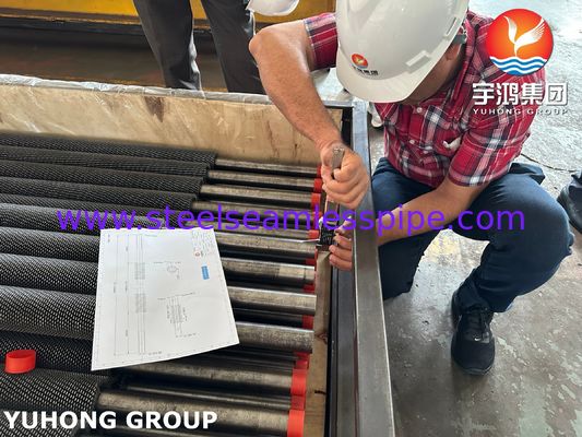 ASTM A213 T22 (K21590) HFW Geripptes Wellrohr für Wärmetauscher