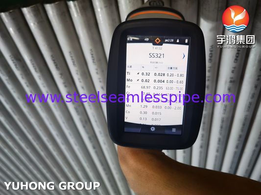 GOST 9941-81 12X18H12T 1.4541 Nahtloses Edelstahlrohr für die Petrochemie