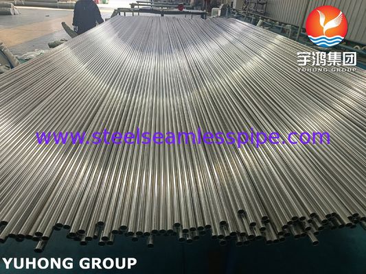 ASTM A249 TP304 aus Edelstahl geschweißtes Wärmetauscherrohr