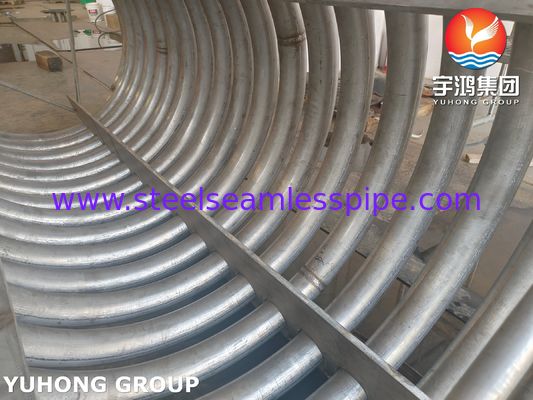 STAINLESS STEEL SEAMLESS COIL PIPE TP310S FOR START UP HEATER WITH COIL SUPPORT