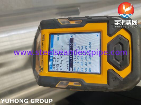 SME SB163 UNS N04400 Nickel Copper Alloy Seamless Tube Excellent Corrosion Resistance for Marine & Chemical Applications