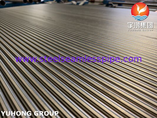 ASTM B163 Incoloy 800H UNS N08810 Nahtlose Nickellegierteile Wärmetauscherröhre