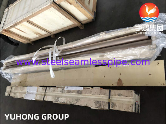 ASTM B466 C70600 Nahtloses Kupfer-Nickel 90/10 Rohr Korrosionsbeständig für Meerwasseranwendungen