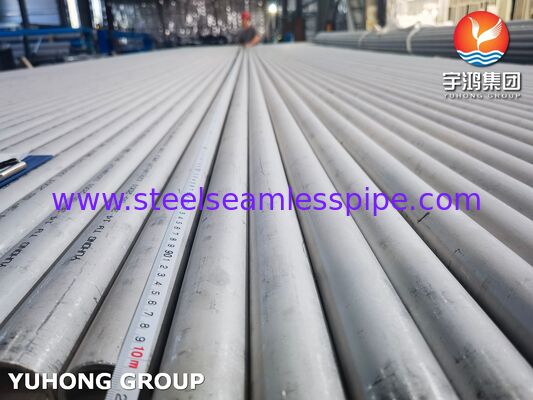 Nahtloses, nichtrostendes Rohr 12X18H10T / AISI 321 nach GOST 9941-81 für Wärmeübertrager und chemische Industrie