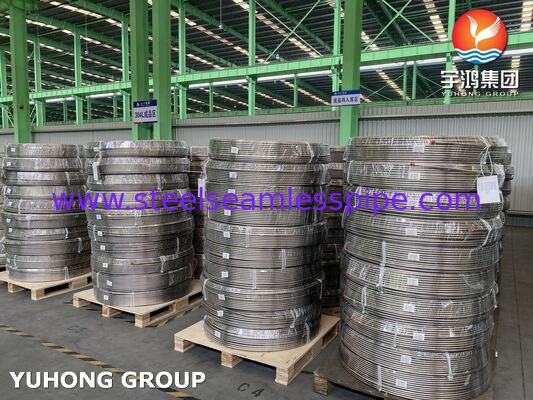 ASTM A269 TP316L Edelstahl-Nahtlos-Coilrohr, korrosionsbeständig & Hochtemperaturanwendung