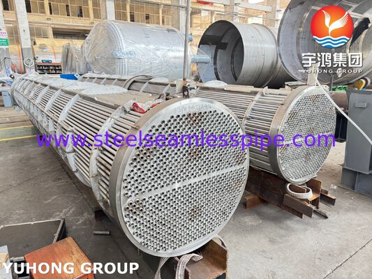 ASME SA213 TP316L Edelstahl-Wärmetauscherrohrbündel mit korrosionsbeständigem Design für direkten Ersatzkern